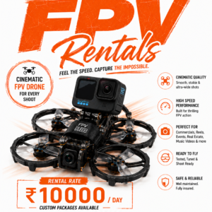 FPV Drone on Rent without Operator