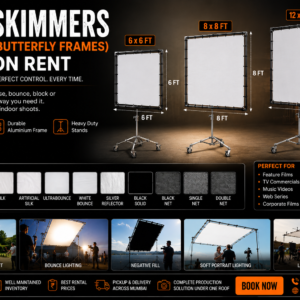 Butterfly Frames (Skimmers) Available on rent.