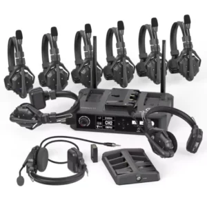 Hollyland Solidcom C1-TalkBack Intercom System with 9 Headsets and HUB Base (1.9 GHz)