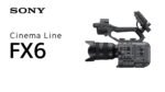 Sony FX 6 Cinema Line Camera