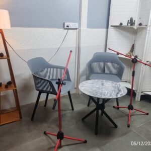 Podcast Studio on Rent @ 3000 Per Hour including Camera, Mic, Lights.