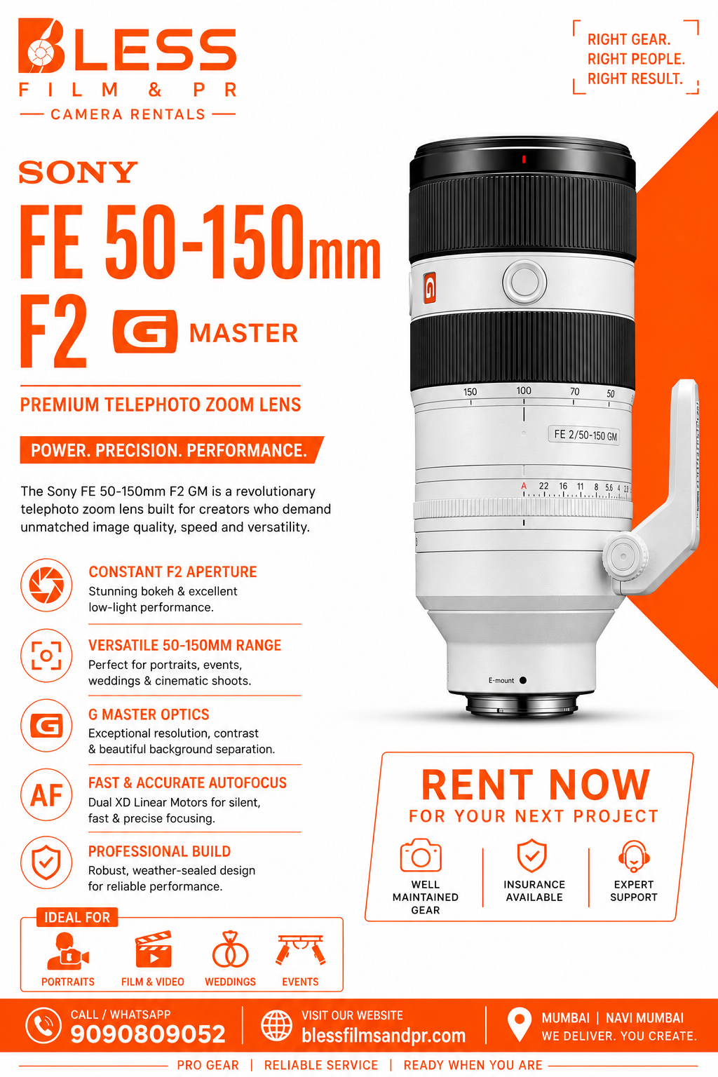 Sony 50:150mm F2 - Image 3